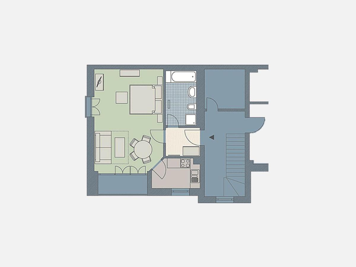 Kaiservillen Heringsdorf - 1-Raum-Ferienwohnung Mit Balkon Dr3 Εξωτερικό φωτογραφία